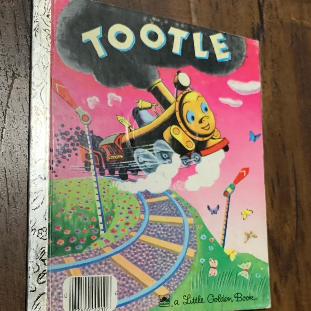 Vintage A Little Golden Book "Tootle"